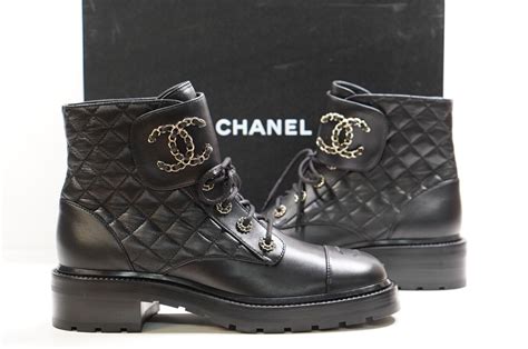 chanel combat boots 2021 price|vintage Chanel combat boots.